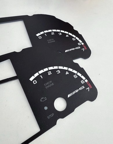 Amg style gauge faceplate - faceplate, for