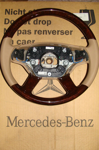 Mercedes holzlenkrad w216 - holzlenkrad,