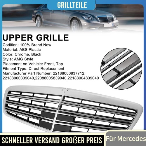 Kühlergrill stern amg style - kühlergrill,