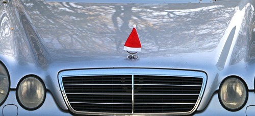 Nikolausmütze mercedes stern - nikolausmütze,